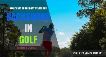 Unleashing the Power: Which Body Part Initiates a Golf Backswing?