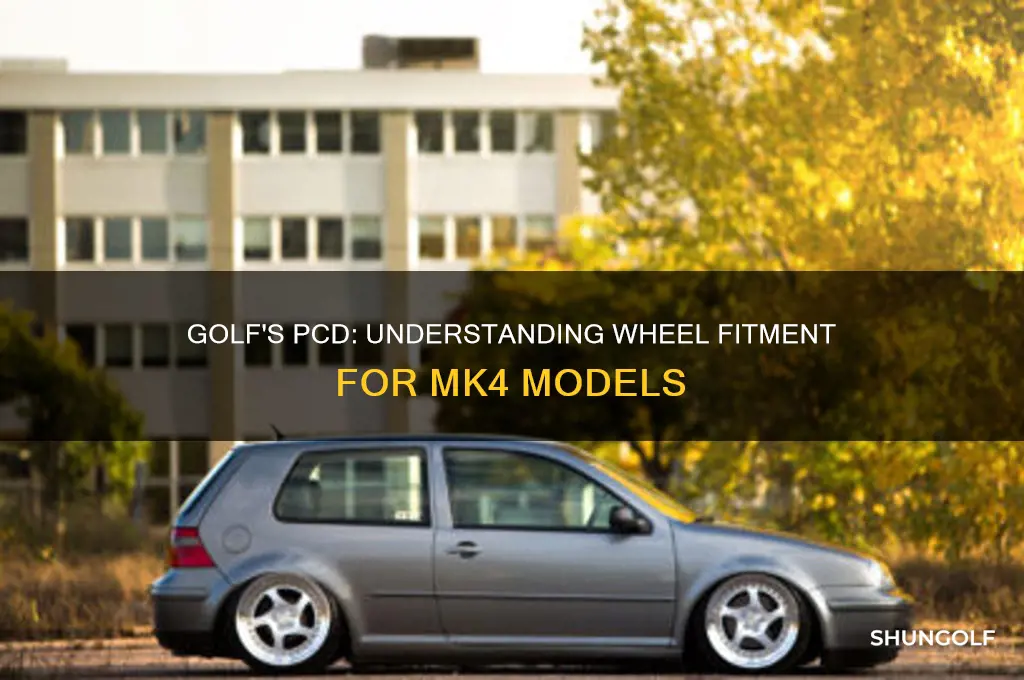 what pcd is a mk4 golf
