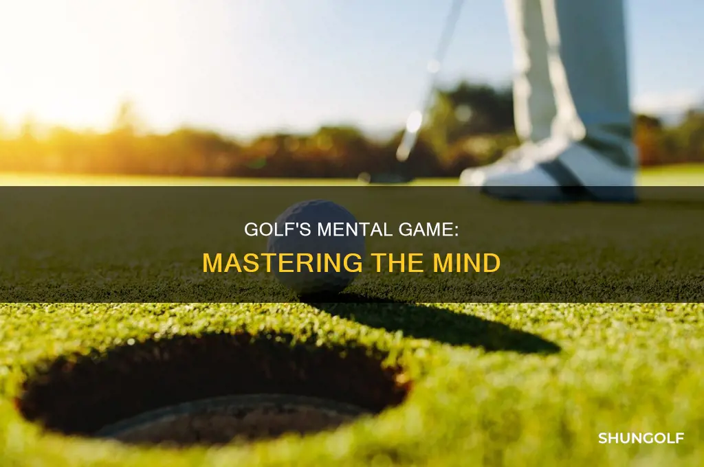 what percentage of golf is mental