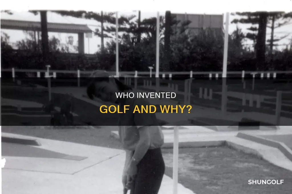 what person invented golf