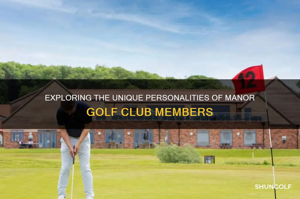 what personalities live at manor golf club