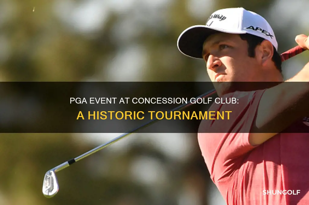 what pga event was held at concession golf club