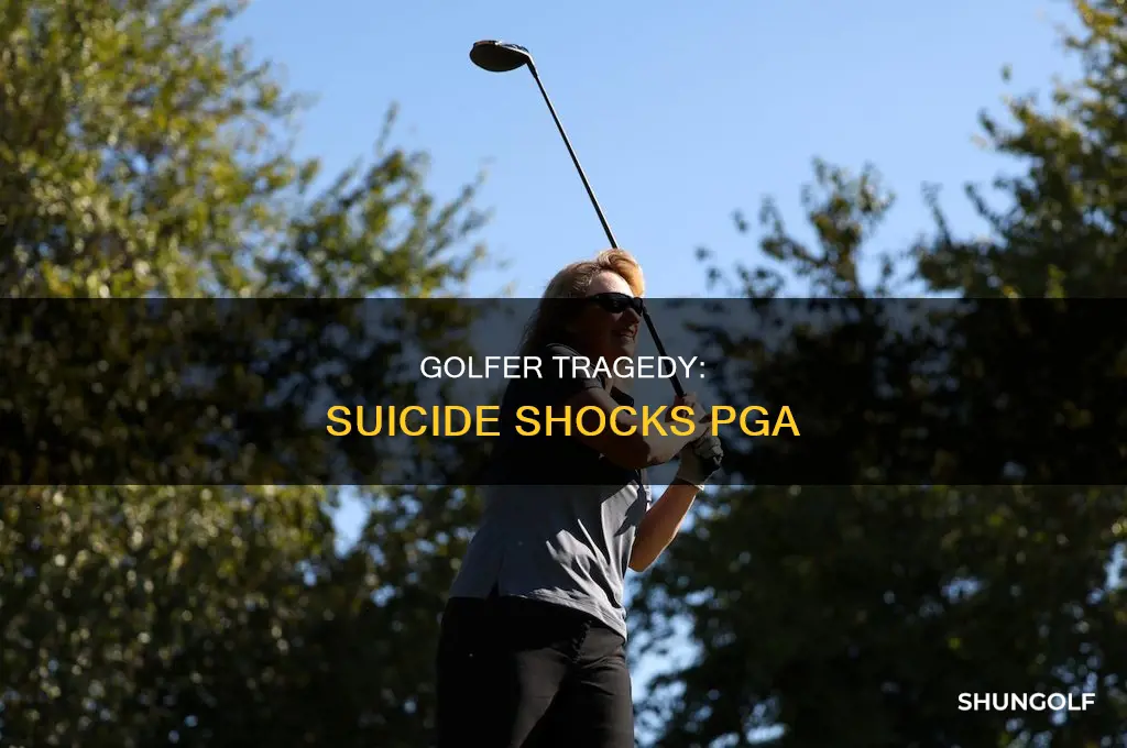 what pga golfer committed suicide