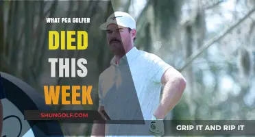 PGA Mourns Loss of Golfer This Week