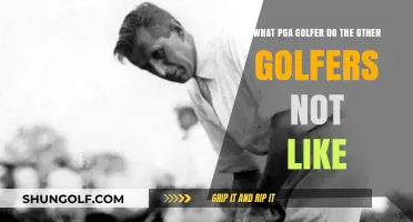 The PGA Golfer Most Disliked by Fellow Players: Who and Why?