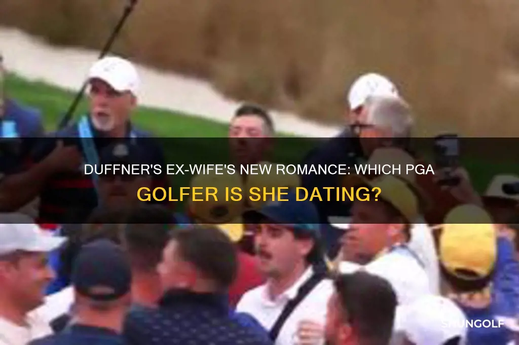 what pga golfer does duffners ex wife go out with