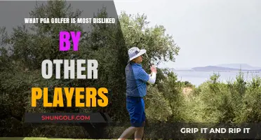 The Most Disliked PGA Golfer Among Fellow Players: Who Tops the List?