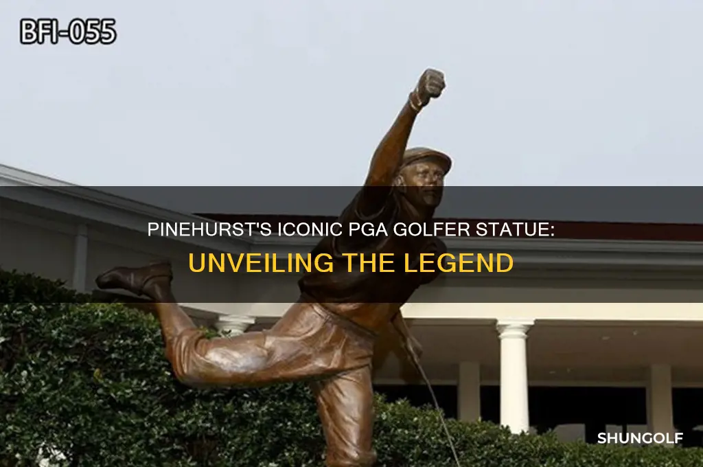 what pga golfer statue is at pinehurst