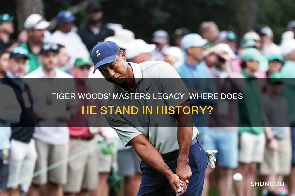 what place is tiger in the masters