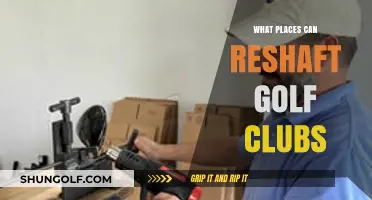 Where to Reshaft Golf Clubs: Top Locations and Services