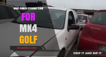 Choosing the Right Power Steering Fluid for Your MK4 Golf