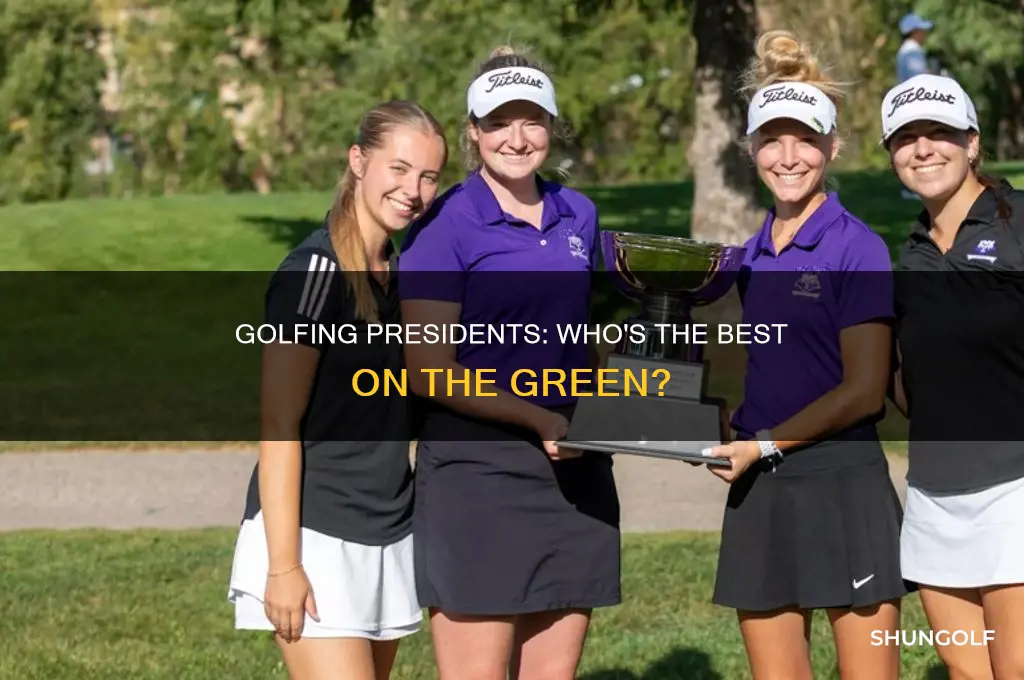 what president he did golfing