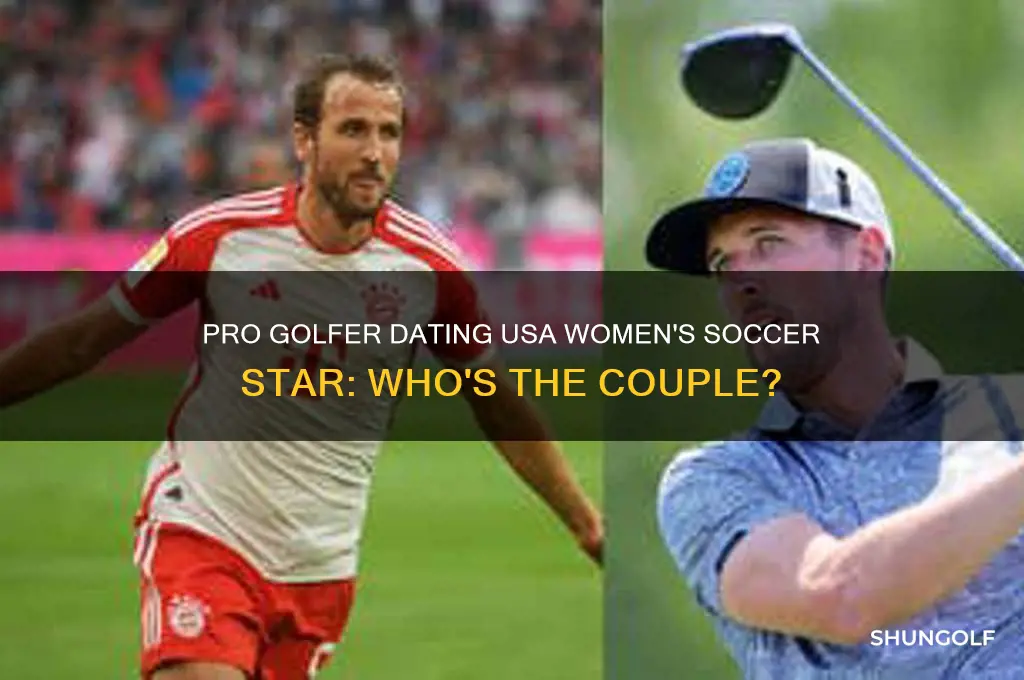 what pro golfer dates usa womens soccer team
