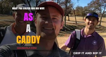Pro Golfer's Unique Partnership: Wife as Caddy on the Course