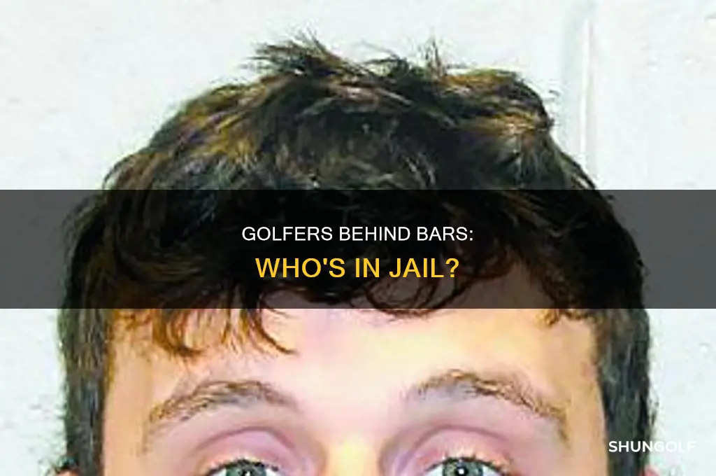 what pro golfer is in jail