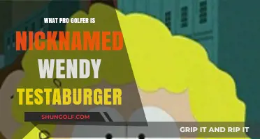 Unveiling the Pro Golfer Nicknamed Wendy Testaburger: A Surprising Connection