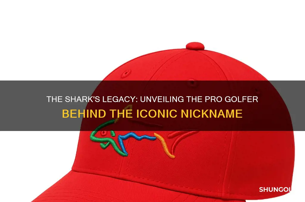 what pro golfer was nicknamed the shark