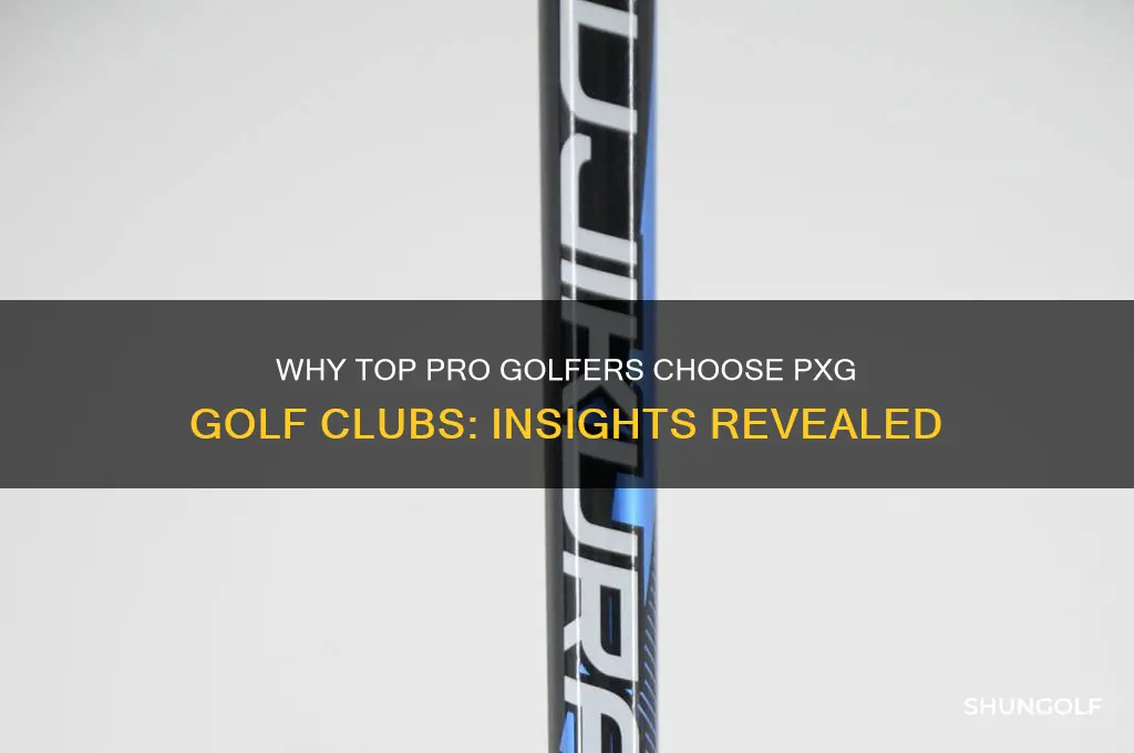 what pro golfers use pxg golf clubs
