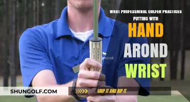 Unconventional Putting Technique: Golfer's Unique Hand-Around-Wrist Practice Revealed