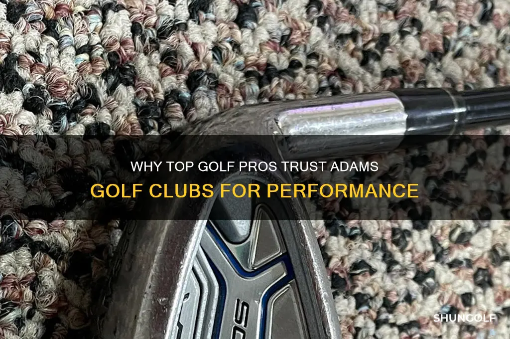what pros use adams golf clubs