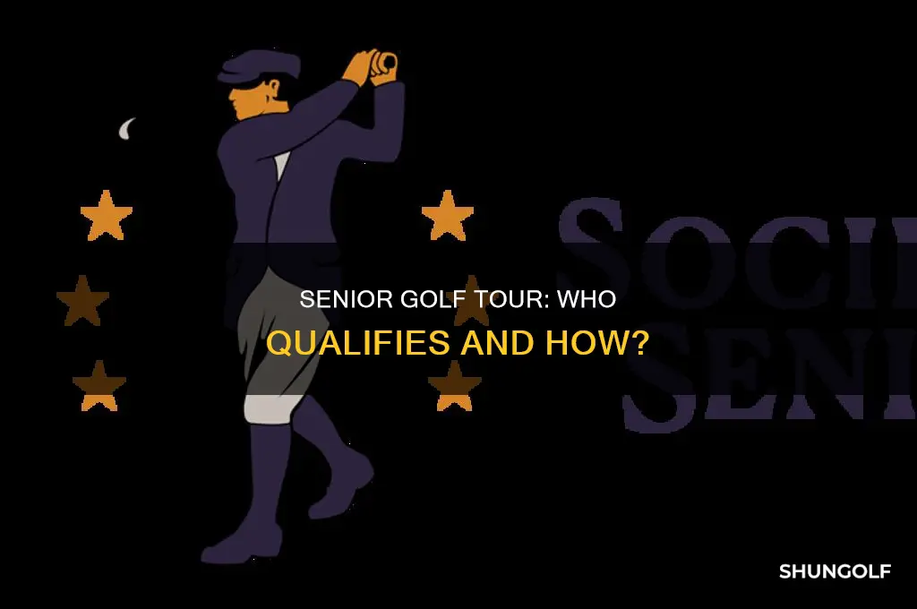 what qualifies for senior golf tour