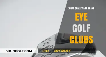 Snake Eye Golf Clubs: Unveiling Their Quality and Performance