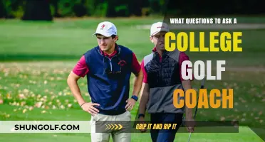 Key Questions to Ask College Golf Coaches for Recruitment Success