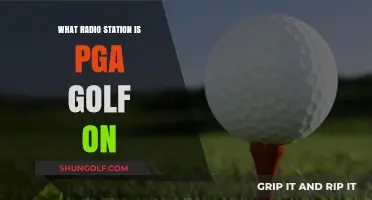 PGA Golf on the Radio: Find the Right Station to Tune In