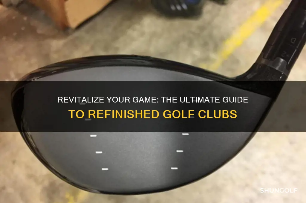 what refinished golf clubs