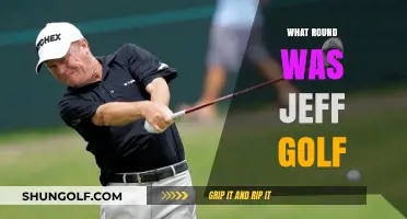 Jeff's Golf Game: What Round Was It?
