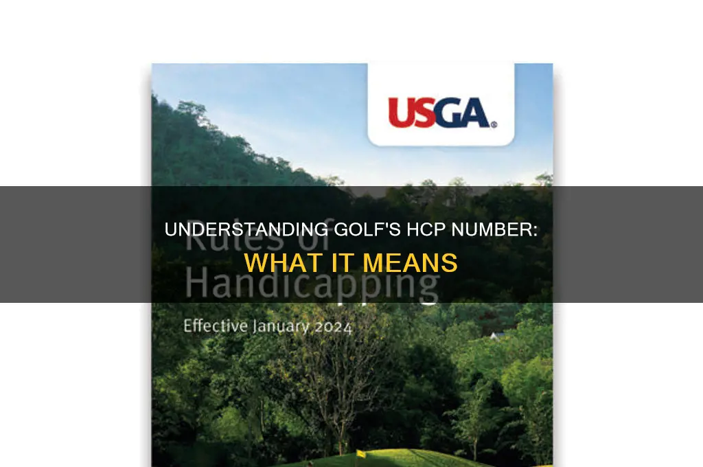 what s hcp number in golf