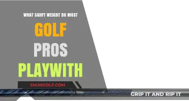 What Shaft Weight Do Most Golf Pros Play With?