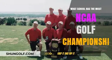 Which University Dominates NCAA Golf Championships the Most?