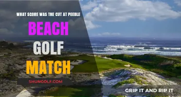 Pebble Beach Golf Match Cut Score: Key Insights and Highlights