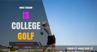 Golfing Through the Academic Year