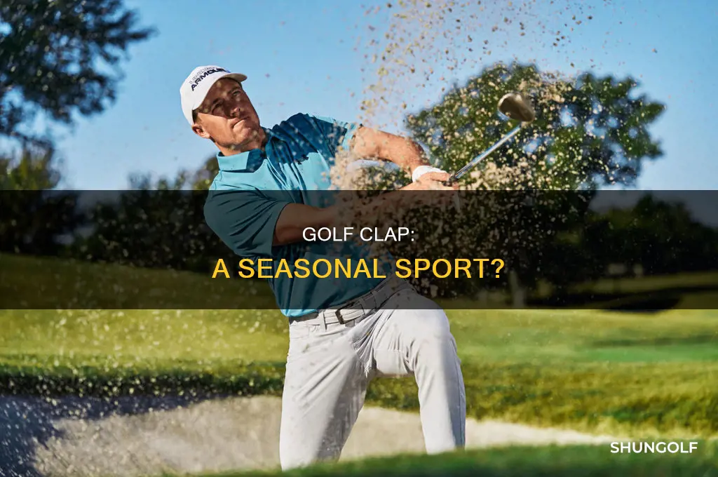 what season was golf clap