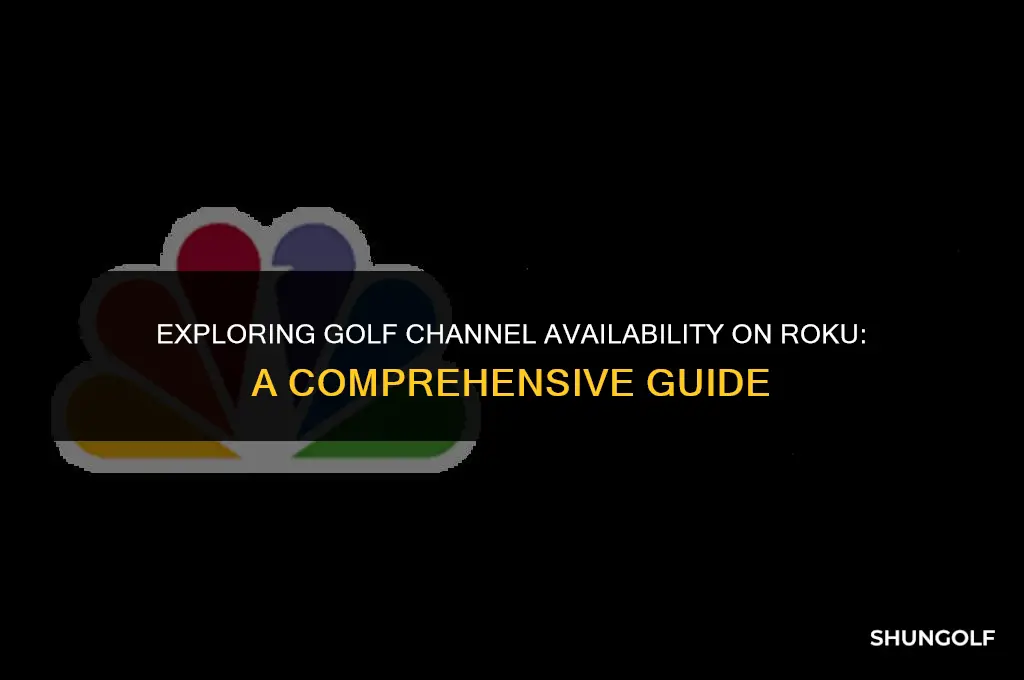 what service is the golf channel available on roku