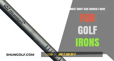 Choosing the Right Golf Iron Shaft Size: A Comprehensive Guide