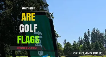 Golf Flags: Unique Diamond Shape for Easy Visibility