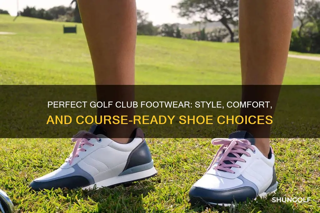 what shoes to wear in golf club