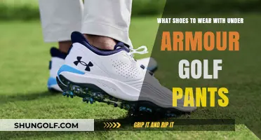 Step Up Your Golf Game: The Perfect Shoes for Under Armour Golf Pants
