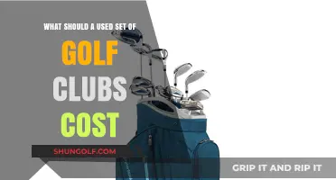 How Much Should You Spend on a Used Set of Golf Clubs?