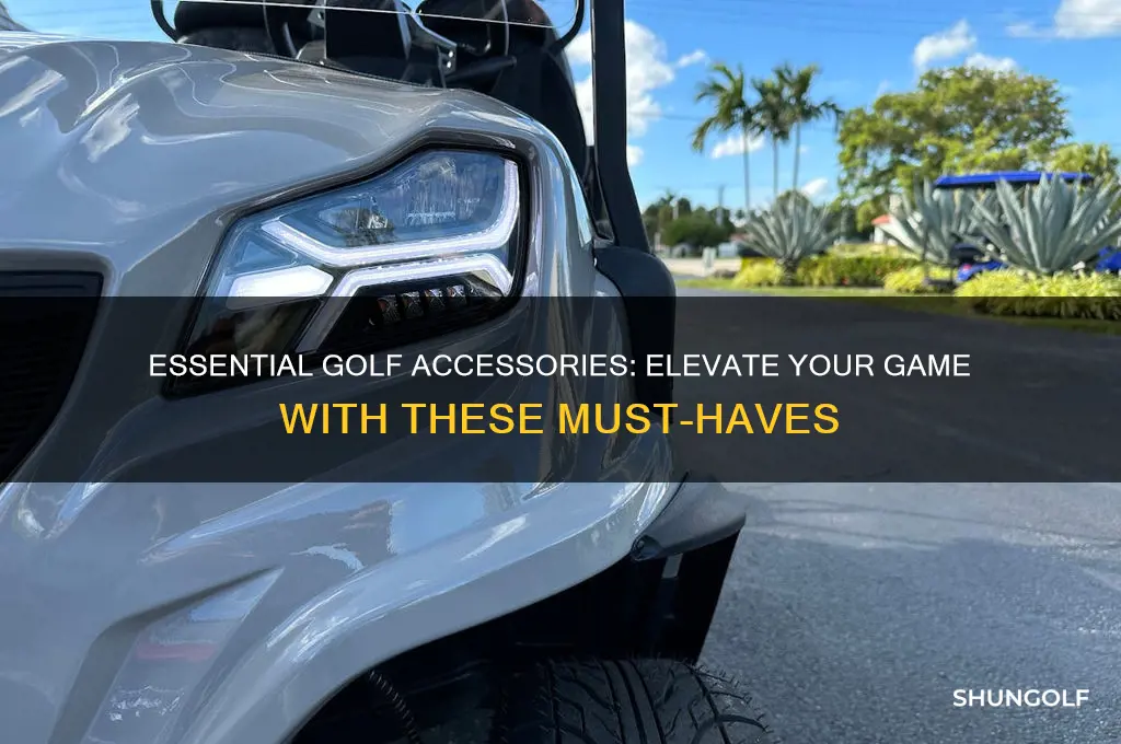what should i have for golf accessories