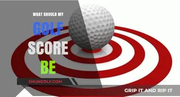 Golf Scores: What's a Good Target Score?