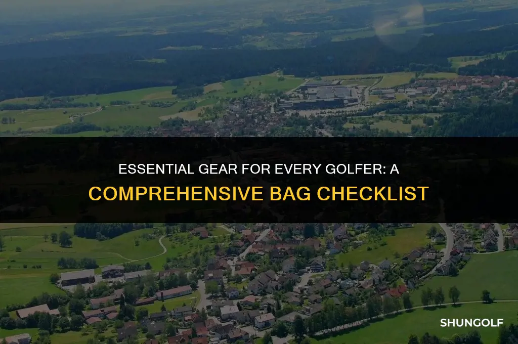 what should the average golfer have in their bag