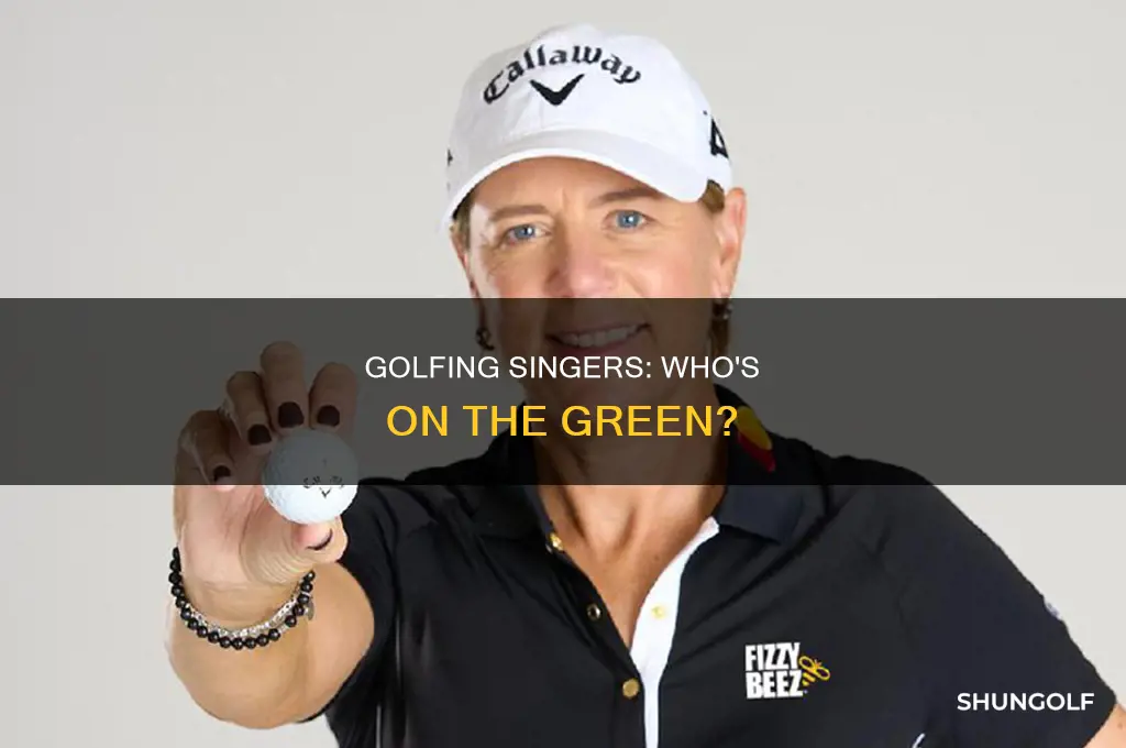 what singer currently enjoys golf