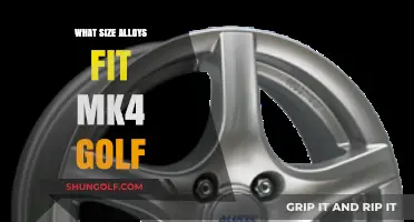 Golf MK4 Alloy Wheel Sizes Explored