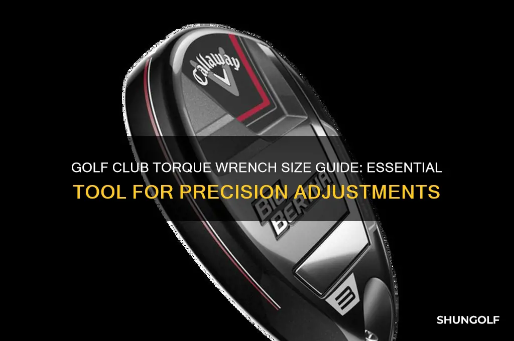 what size are golf club torqe wrench