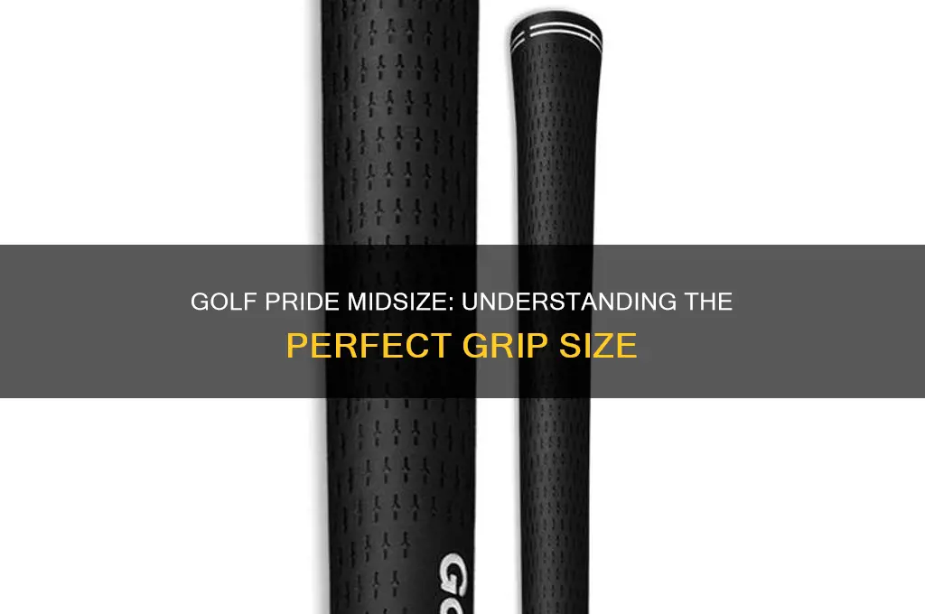 what size are golf pride midsize