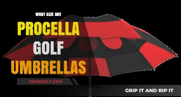 Procella Golf Umbrellas: Size and Coverage for the Course